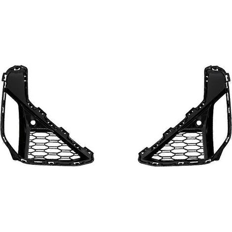 paire de grilles de protection pour feux antibrouillard avant de pare-chocs de voiture pour BMW X1 U12 20Li 25Li 2023-2024 51115A1E5B7 51115A1E5B8 (1/5)