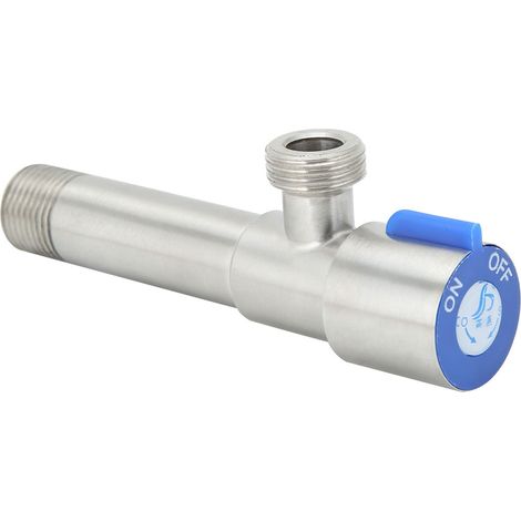 Eckventil aus Edelstahl 304 für Küche und Bad, Mischbatterie, Wasserregler, G1/2-Zoll-Gewinde (1/5)