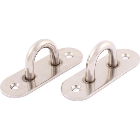 Ventilateur de plafond suspendu Deckenhaken 100 x 33mm 2St (1b9d8964570b29d5522b43cf1d7f248f) (1/2)