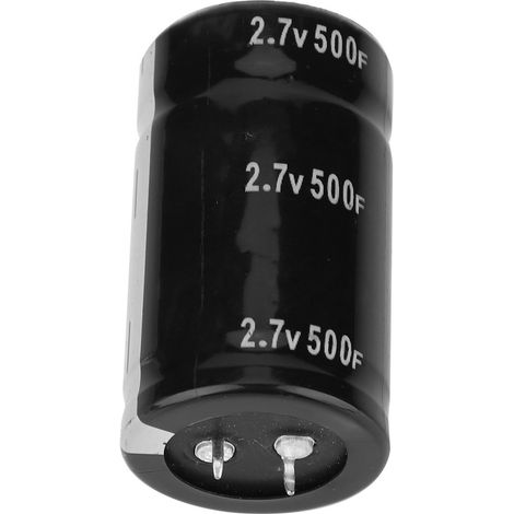 Lot de 6 supercondensateurs, 2,7 V, 500 F, qualité automobile, 35 x 60 mm. (1/5)