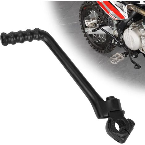 16mm Kick Starter Pedal Lever Compatible with Chinese 70cc 90cc 110cc 125cc YX 140cc 160cc Atomik CB CG 200cc 250cc Thumpstar Zongshen Lifan Pit Dirt Trail Bike - Black (1/5)