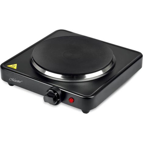 Maestro mr-772-1 hobs negro encimera hornillo eléctrico / placa eléctrica 1 zona(s)