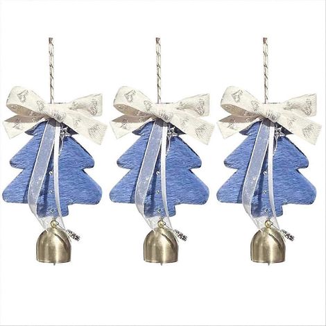 Pendentif sapin de Noël, pendentif clochette Bonne Année F (1/5)