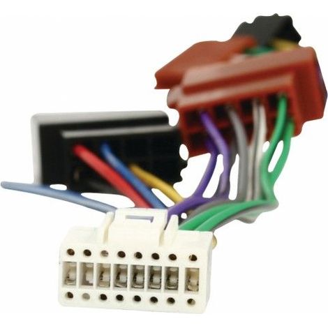 Cable de audio ISO compatible con Alpine 0.15 M Negro (1/3)