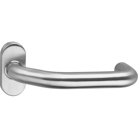 Poignée Verkropt Rosace ovale en acier inoxydable - 0035.060202