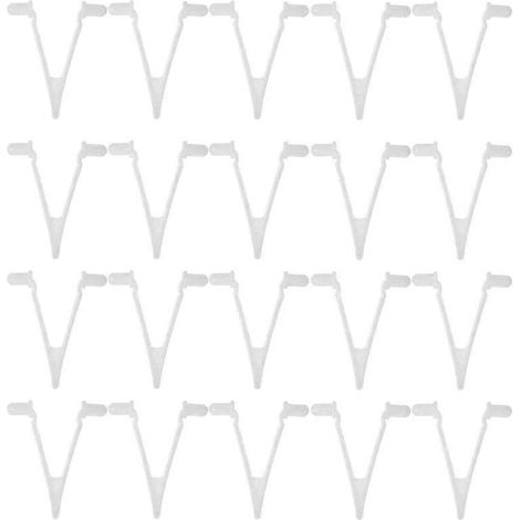 20 Pool Supplies V – Clip Butterfly Telescopic Pole Fixing Clip Used pour Pool Aspirateur Handle Net B (1/5)