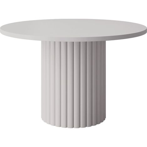 Mesa de centro Dearborn 107, Cachemira, 42x0x0cm, Diámetro: 67, Aglomerado laminado, Redonda