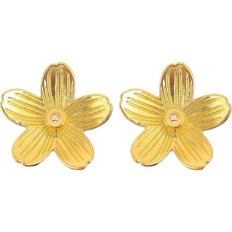 2 Stück chinesische Deko-Räucherstäbchenhalter, handgefertigte Räuchergefäße aus Keramik mit Rückflussfunktion-2.7X2.7X0.5CM-Golden (1/3)