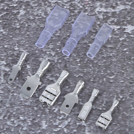 180 Kabelverbinder, Stecker und Buchsen mit Isolierkappen (180 Silberkontakte) (1/5)
