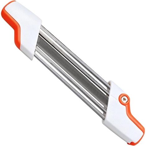 Affûteur Chaîne 2-en-1 pour Tronçonneuse STIHL 3/8" LP, Outil d'Affûtage Tronçonneuse, Remplacement pour chaîne (Lime 4mm) (1/5)