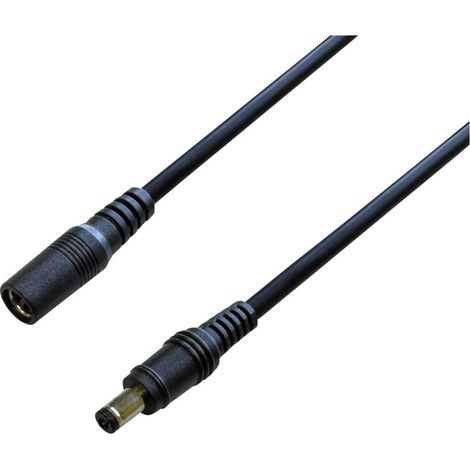BKL Electronic 076106 Accoppiatore Spina cava CC - Accoppiamento CC 2.5 m 1 pz.