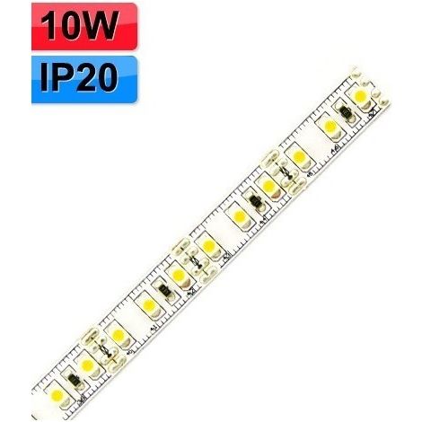 Blanc Neutre - 5 mètres de Ruban LED - 12V - 10W/m - IP20