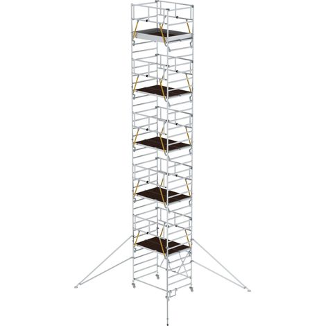MUNK Klappgerüst SG 1,35x2,45m mit Ausleger und Sicherheitsgeländer 11,89m AH