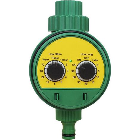 Automatic Watering Timer, Programmable Digital Hose Faucet Timer Smart Sprinkler Irrigation Watering System Controller for Garden Farm Lawn Flower (1/5)