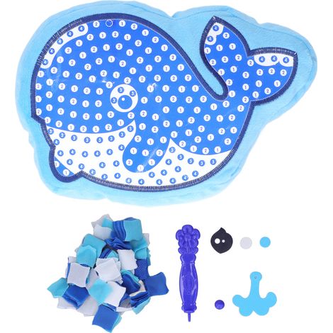 Peluches animaux anti-stress à faire soi-même, jouets originaux, coussins faits main pour la maison, coussins baleine à faire soi-même 33288 (1/5)