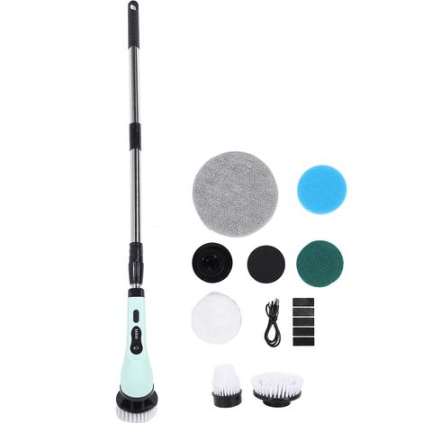 Brosse Électrique Rotative Sans Fil Toivize 25W Poignée Réglable 6 Têtes Nettoyage Puissant Salle de Bain IPX7 (1/5)