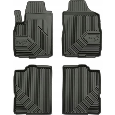 FIAT Panda 2 2003-2012 TAPPETINI IN GOMMA VASCHETTE 77