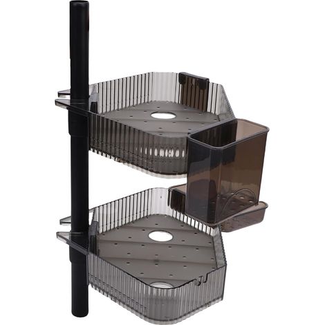 de douche murale Cryfokt panier de douche d angle pour salle