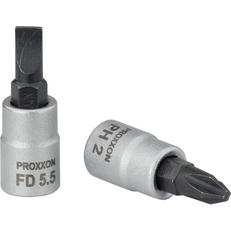 Proxxon - 1/4" Schlitzschrauben-Einsatz, FD 7 mm - 23741 (1/2)