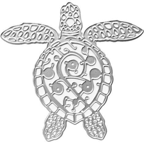 Stanzschablone „Schildkröte“ für DIY-Scrapbooking-Alben, Papierkarten, Prägeformen, Basteldekoration (1/5)