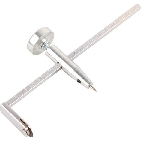 Outil de poinçonnage pour plaques de plâtre avec coupe-cercle de 40 cm, style compas, pour une découpe précise des plaques de plâtre (1/5)