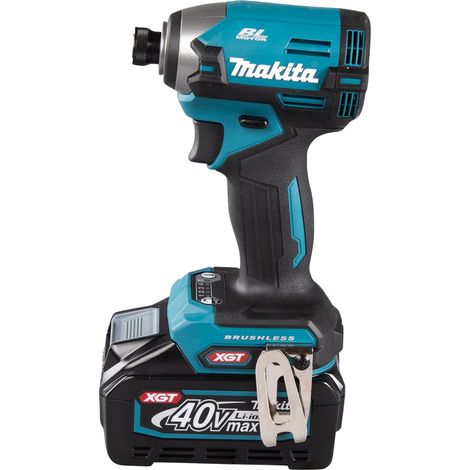 Makita Akku-Schlagschrauber TD003GA202, 40 V, 1/4, incl. 2x Akku 2 Ah, Schnellladegerät, MAKPAC (1/5)