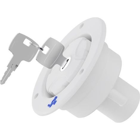 Tappo del serbatoio dell'acqua per camper, tappo di riempimento dell'acqua a prova di perdite - BIANCO (1/4)
