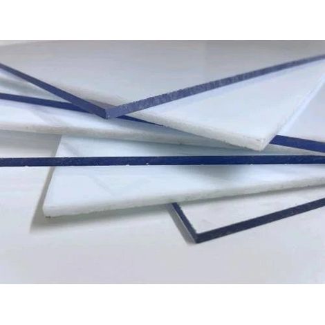 VETRO SINTETICO TRASPARENTE CM. 25X50X4. Prezzo per 1 pezzo.
