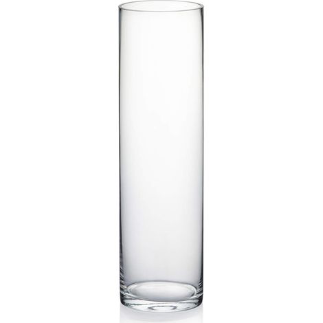 Vase cylindrique en Verre Transparent 35,6 cm (1/5)