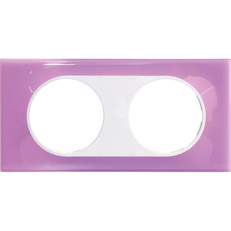 COMETE Plaque 2 postes JULIA EUR'OHM 61487