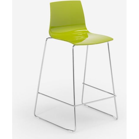 Grand Soleil Design Hocker Bar Küche 64 cm Design Mini Imola - Grün Anis