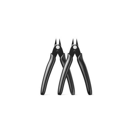 Set mit 2 Seitenschneidern für Kabel, Schmuck und Bastelarbeiten - Crezuo