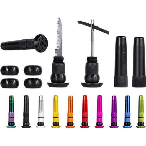 Kit Muc-Off stealth tubeless puncture plugs - rose/multicolore - TU (1/2)