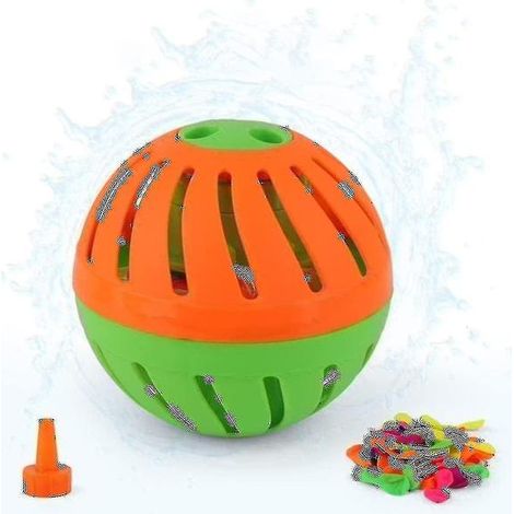 Bombe à eau à minuterie avec 50 ballons, jouet amusant d'extérieur, ballons à eau, articles de fête pour enfants et adultes (ballon) (1/5)