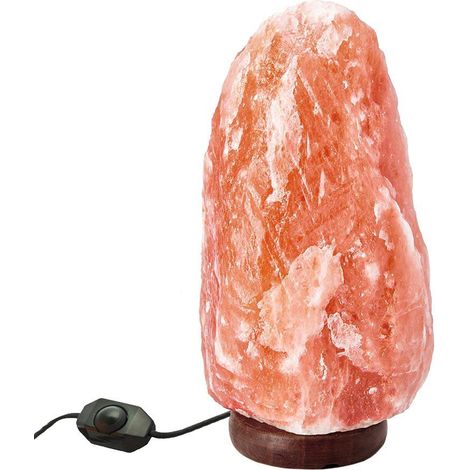 Northix Lámpara Artesanal Sal del Himalaya Rosa 19x11 cm (1/4)