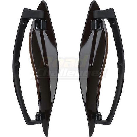 Déflecteur d'air latéral de pare-brise réglable pour moto Harley Electra Glide Tri Glide Street Glide 2014-2020 - Fumé (1/5)