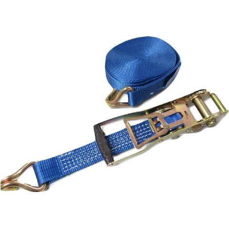 Ergo Ratchet Tie Down Strap 50MM 5T 8M X1 (Reverse Pull Down Lashing Belt with Claw Hook 5000KG) (1/5)