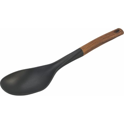 CUCCHIAIO NYLON EFFETTO LEGNO 35CM (1/3)