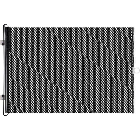 Barrière de sécurité rétractable jusqu'à 124 cm de large pour escaliers, portes et animaux domestiques (1/5)