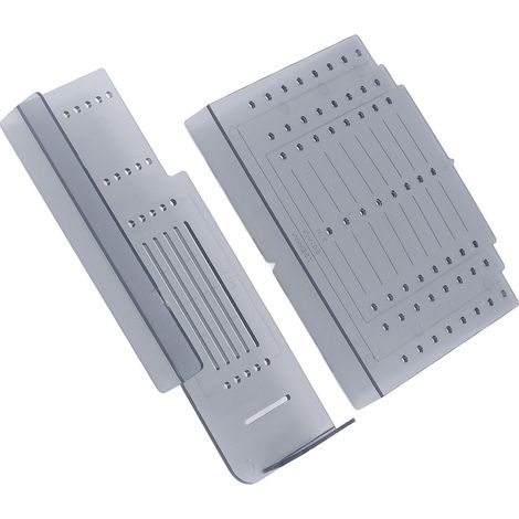 Gabarit de perçage pour poignées de porte et de tiroir, kit de gabarits de montage pour la décoration intérieure (1/5)