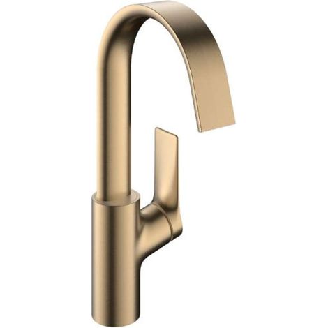 Hansgrohe Vivenis - Waschtischmischer mit Schwenkauslauf, EcoSmart, Bronze gebürstet 75032140