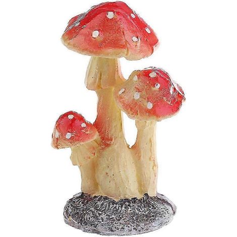 Mini figurines de champignons pour terrarium, décorations ornementales