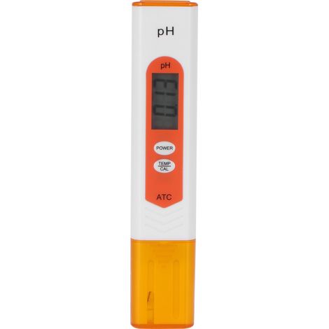 Testeur de pH portable pour aquarium et pisciculture, analyseur de qualité d'eau avec affichage de température (1/5)