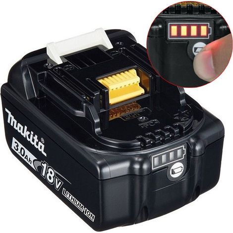 Makita BL1830B 18v 3.0ah Lithium Ion Battery with Indicator BL1830 Genuine UK