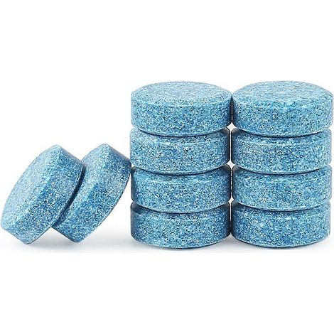 10 comprimés nettoyants solides pour lave-glace de voiture (1/5)