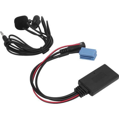 Mini-ISO-8-Pin-Autoradio-Mikrofon mit kabelgebundenem Bluetooth-5.0-Adapter für Mobiltelefone, Tablets und MP3-Player (1/5)