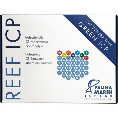 Laboratorio ICP de Fauna Marin Reef - Prueba ICP