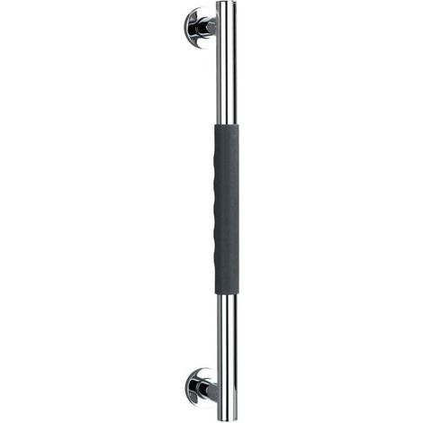 Barra di sostegno in acciaio inox Secura, 50,5 cm, antiscivolo, portata 120 kg, barra di sostegno per bagno, barra di sostegno per doccia, maniglia di sostegno per vasca da bagno, barra di sostegno a  (1/4)
