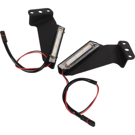 Feu clignotant avant invisible aile rétrofitée indicateur ambre pour S1000RR 2019‑2022 (1/5)