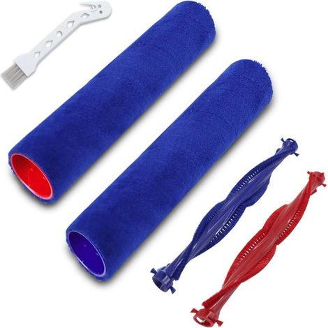 Cepillos giratorios de repuesto, compatibles con la aspiradora Dyson Wash G1: 2 cepillos para el tambor + 2 cepillos de fieltro + 1 cepillo para el polvo. (1/5)